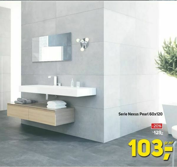 Megaflis Serie Nexus Pearl 60x120 tilbud
