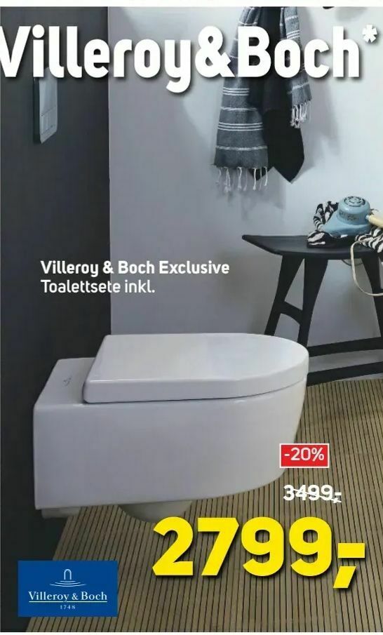Megaflis Villeroy & Boch Exclusive tilbud