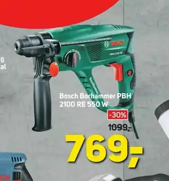 Megaflis Bosch Borhammer PBH 2100 RE 550 W tilbud