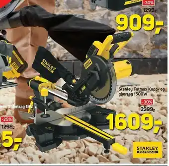 Megaflis Stanley Fatmax Kapp- og gjærsag 1500W tilbud