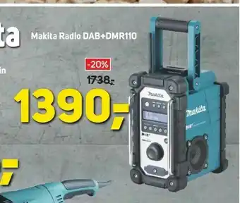 Megaflis Makita Radio DAB+DMR110 tilbud