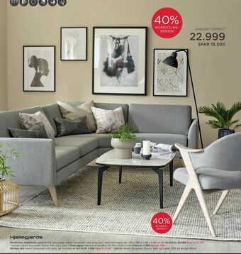 Møbelringen Nordicline modulsofa tilbud