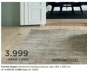 Møbelringen Carmel teppe tilbud