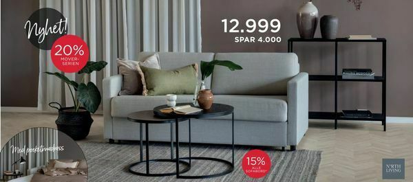 Møbelringen Mover sofasofa tilbud