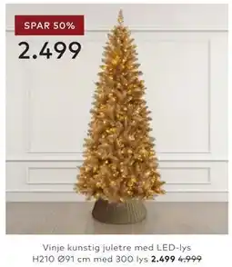 Skeidar Vinje kunstig juletre tilbud