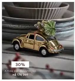 Skeidar Xmas car dekorasjon tilbud