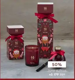 Skeidar June duftlys tilbud