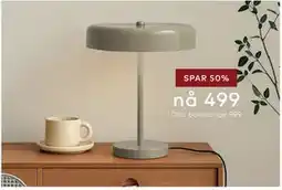 Skeidar Disc bordlampe tilbud