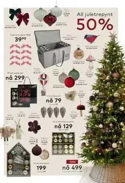 Skeidar All juletrepynt tilbud