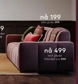 Skeidar Islin pute tilbud