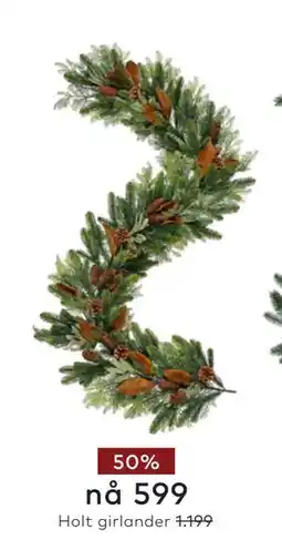 Skeidar Holt girlander tilbud