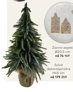 Skeidar Sylva dekorasjonstre H45 cm tilbud