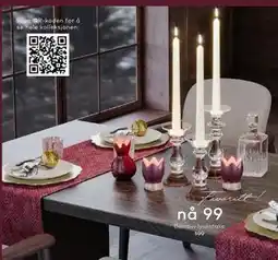 Skeidar Barrow lysestake tilbud