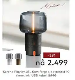 Skeidar Serena Play by JBL tilbud