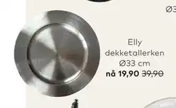 Skeidar Elly dekketallerken Ø33 cm tilbud
