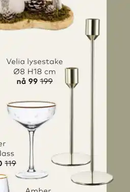 Skeidar Velia lysestake tilbud