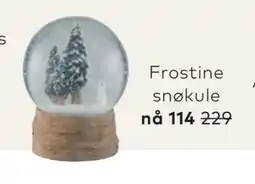 Skeidar Frostine snøkule tilbud