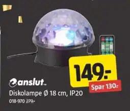 Jula Diskolampe Ø 18 cm, IP20 tilbud
