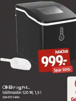 Jula Isbitmaskin 120 W tilbud