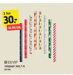 Jula Julepapir tilbud