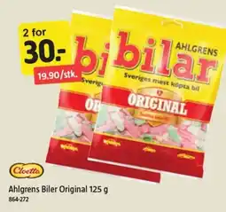 Jula Cloetta Ahlgrens Biler Original tilbud