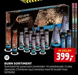 jem & fix BURN SORTIMENT tilbud