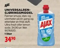 jem & fix UNIVERSALRENGJØRINGSMIDDEL tilbud