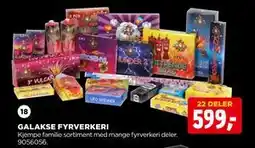 jem & fix GALAKSE FYRVERKERI tilbud