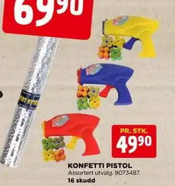 jem & fix KONFETTI PISTOL tilbud