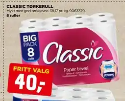jem & fix CLASSIC TØRKERULL tilbud