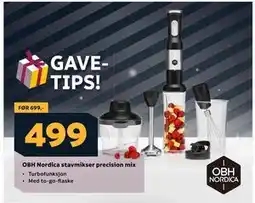 Megaflis OBH Nordica stavmikser precision mix tilbud