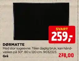 jem & fix DØRMATTE tilbud