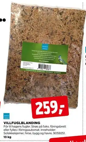 jem & fix VILLFUGLBLANDING tilbud