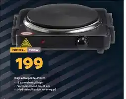 Megaflis Day kokeplate ø18cm tilbud