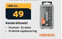 Megaflis Kendo bitssett tilbud