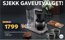 Megaflis Wilfa Performance kaffetrakter CM7T-125 titanium tilbud