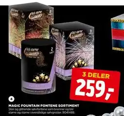 jem & fix MAGIC FOUNTAIN FONTENE SORTIMENT tilbud