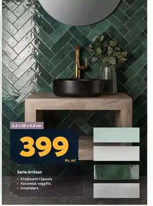 Megaflis Serie Artisan tilbud