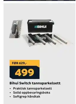 Megaflis Bihui Switch tannsparkelsett tilbud