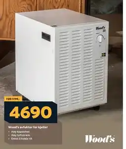 Megaflis Wood’s avfukter for kjeller tilbud