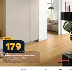 Megaflis Egger Honey Cadiz Oak laminatgulv tilbud