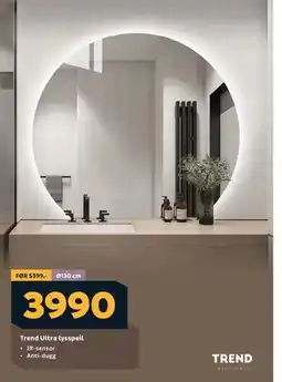 Megaflis Trend Ultra lysspeil tilbud