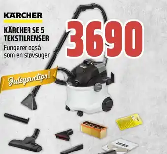 Kärcher kärcher se 5 tekstilrenser