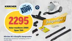 Coop Obs Kärcher kärcher sc 4 easyfix dampvasker tilbud