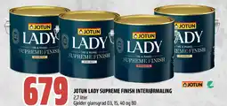 Coop Obs Jotun lady supreme finish interiørmaling tilbud