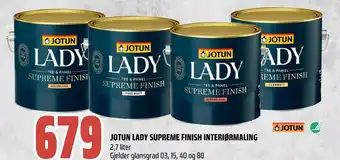 Coop Obs Jotun lady supreme finish interiørmaling tilbud