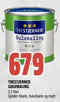 Coop Obs Trestjerner gulvmaling Gjelder blank, halvblank og matt tilbud