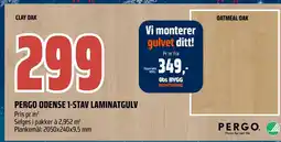 Coop Obs Pergo odense 1-stav laminatgulv tilbud