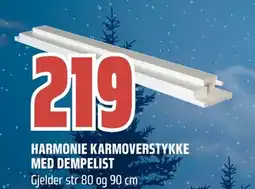 Coop Obs Harmonie karmoverstykke med dempelist tilbud
