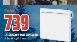 Coop Obs Calor 600 w hvit panelovn tilbud